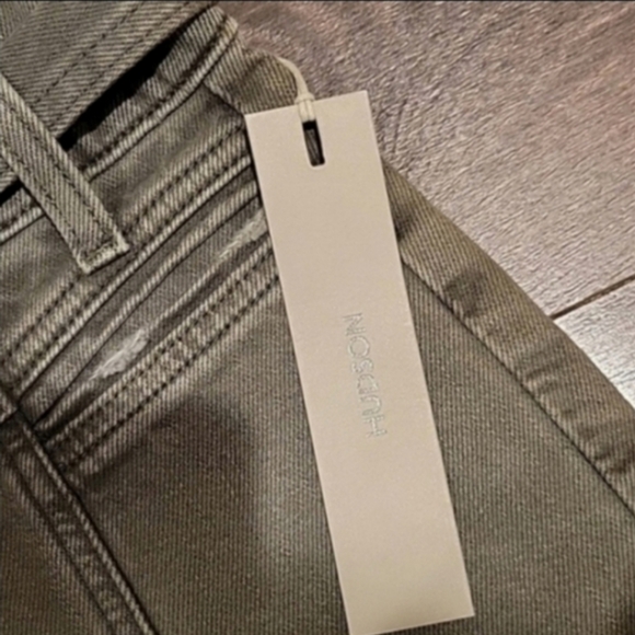 NWT! HUDSON HIGH RISE ORGANIC COTTON UTILITY STRAIGHT ANKLE JEANS / PANTS, 4 - Picture 7 of 7